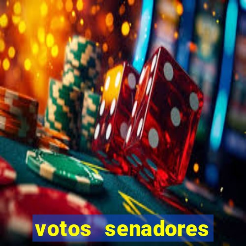 votos senadores impeachment moraes